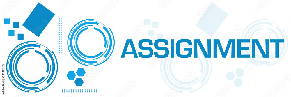 Assignment Blue Technology Square Horizontal Assignment Blue Technology Square Horizontal
