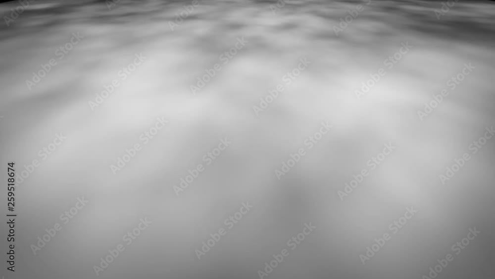 White Smoke Background Loop/ 4k animation of a realistic white smoke and clouds background