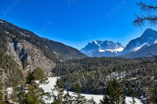 Zugspitzblick, 2019 Berglandschaft in Tirol, Österreich