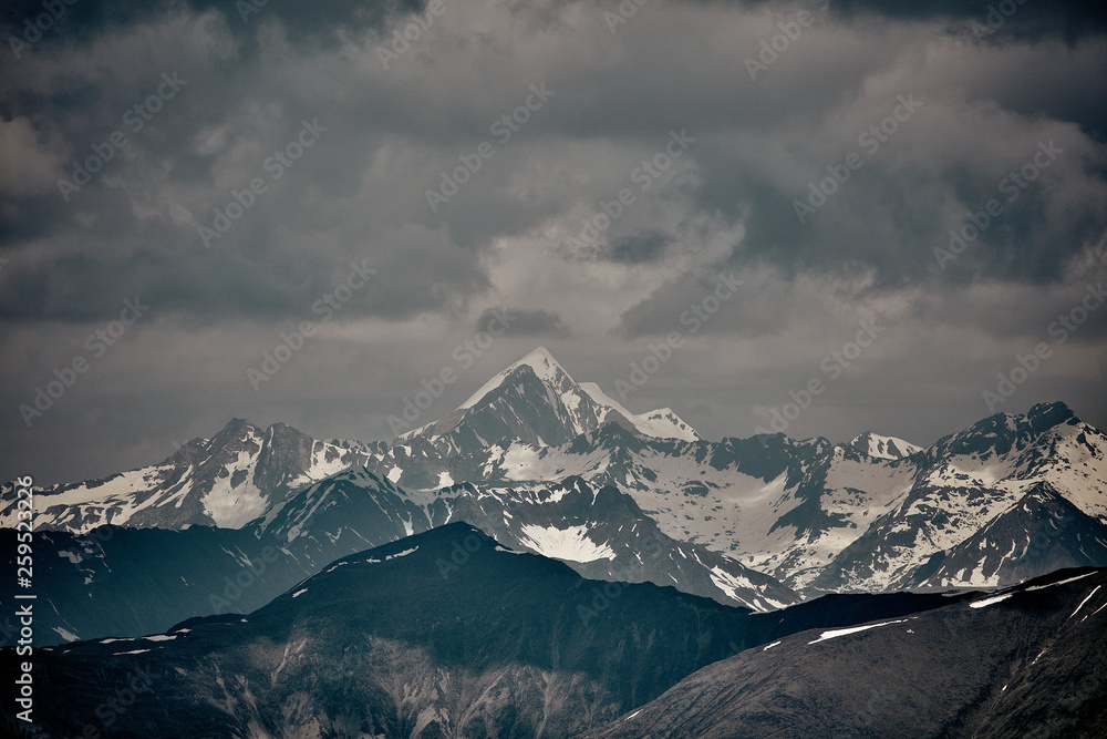 Einer der höchsten Gipfel in den europäischen Alpen.