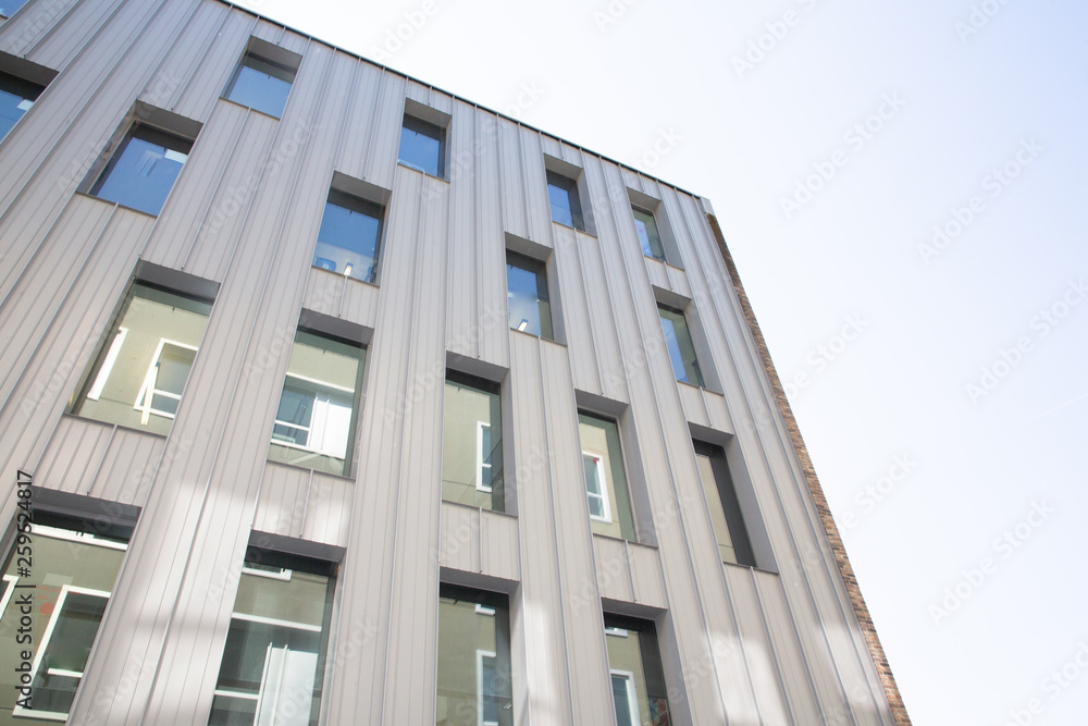 Architecture details Modern Building Glass facade design in Abstract Background Architecture details Modern Building Glass facade design in Abstract Background