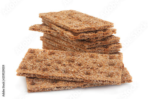Papier peint Whole grain rye crispbread