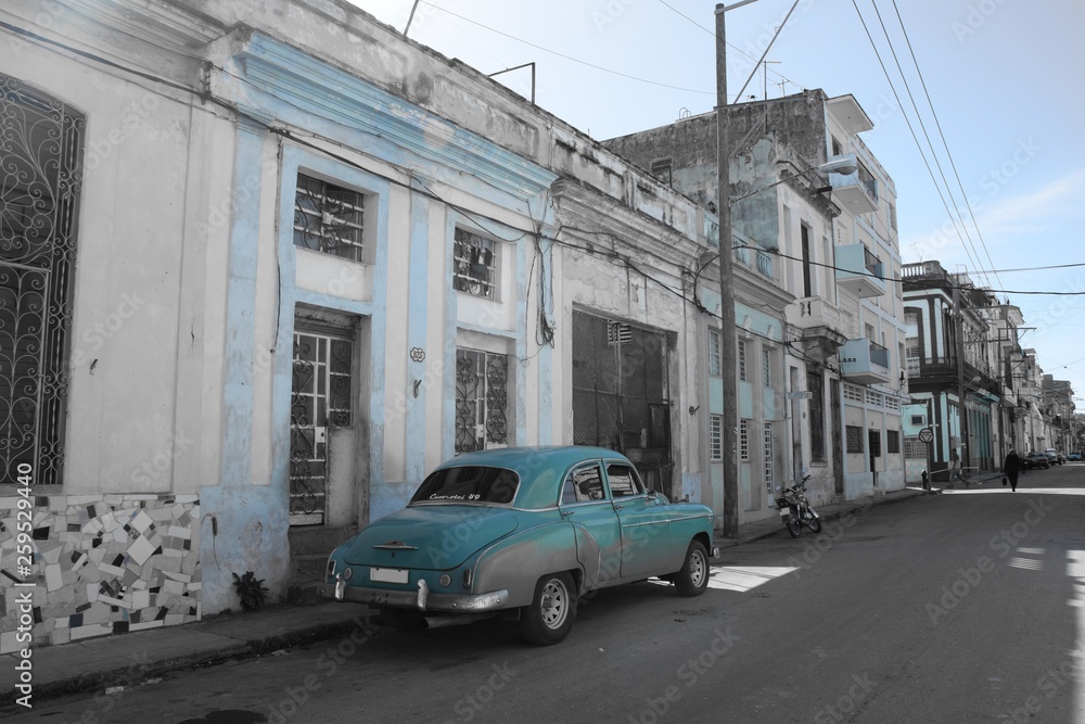 Voiture ancienne Cuba La Havane