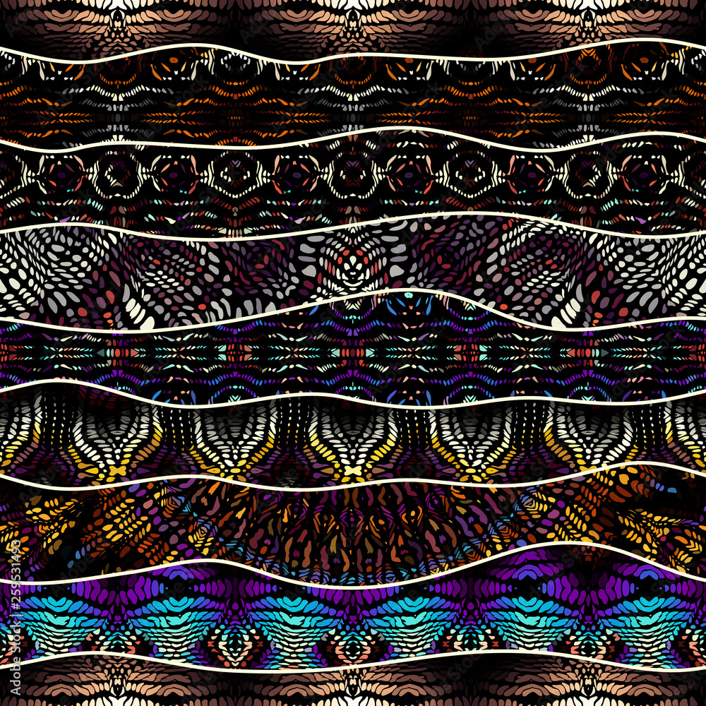 Seamless mosaic pattern Seamless mosaic pattern