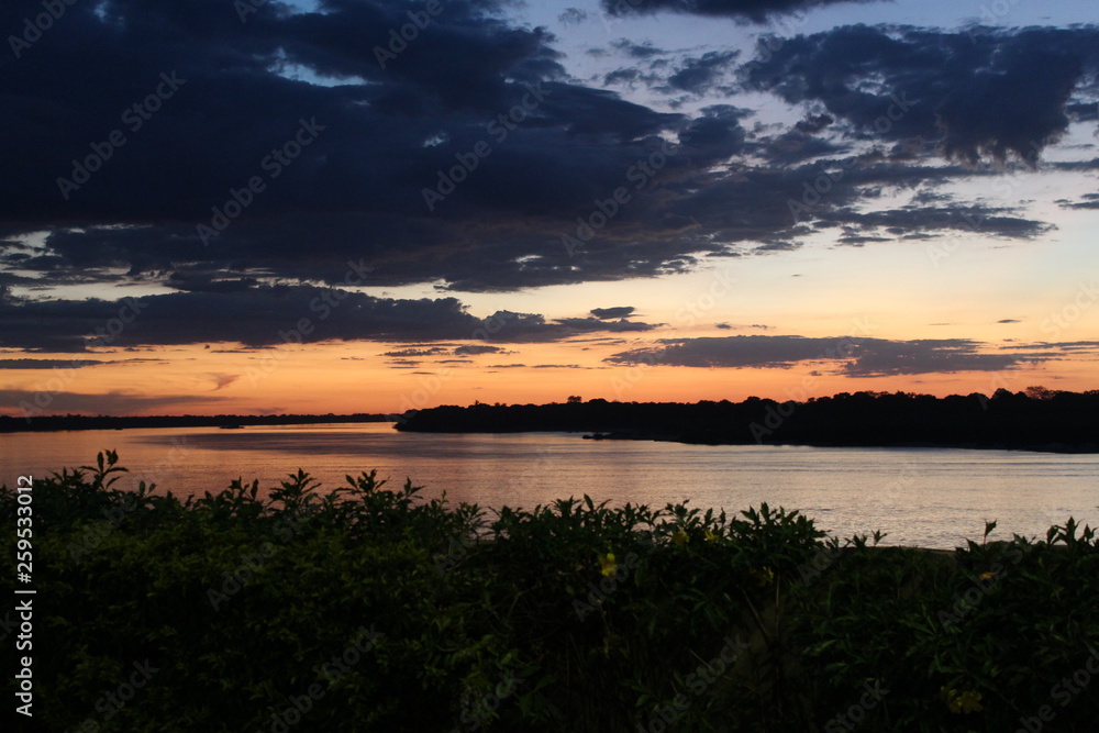 pôr-do-sol, céu, pôr-do-sol, céu,