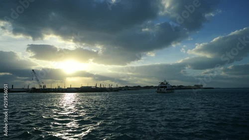 Sunset At Dubai Creek photo