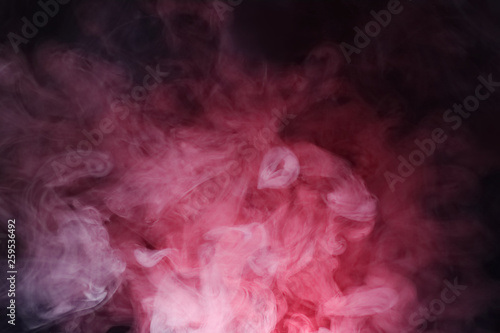 Background of abstract colored smoke. Star nebulae.