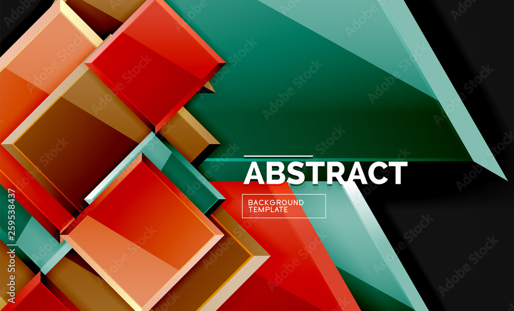 Shiny style geometric background Shiny style geometric background