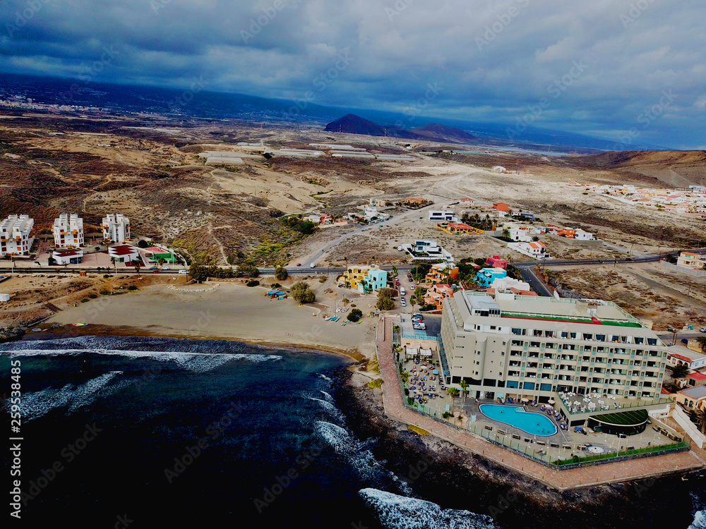 Obraz premium Teneriffa Luftbildaufnahmen