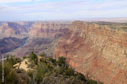 Grand Canyon National Park view against a clear blue sky © Adrian Swinburne