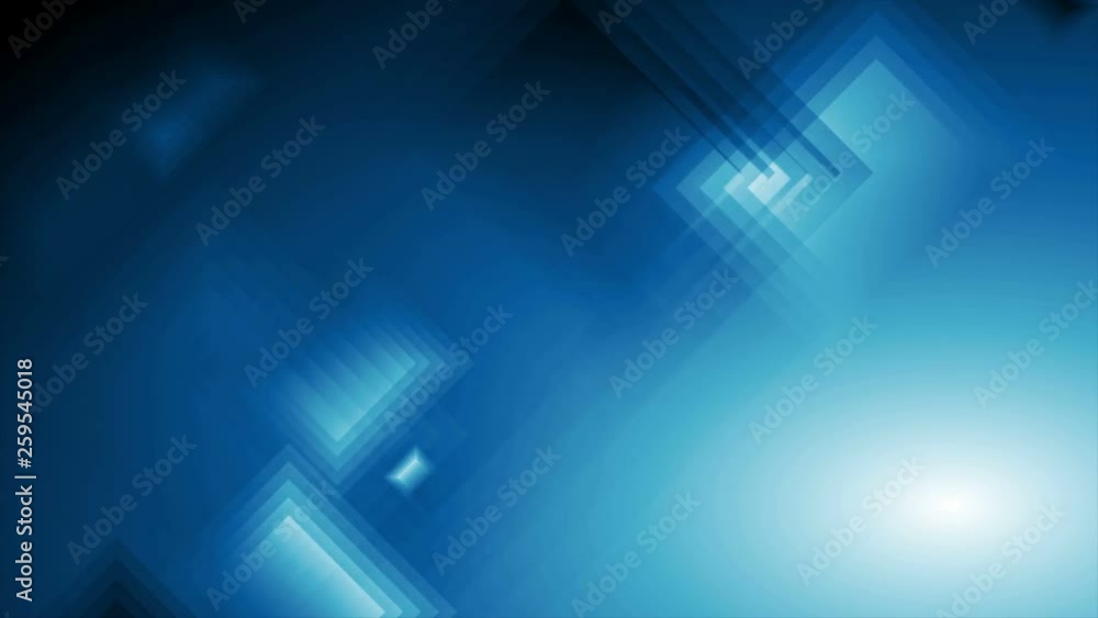 Dark blue technology squares abstract motion design. Video animation Ultra HD 4K 3840x2160 Dark blue technology squares abstract motion design. Video animation Ultra HD 4K 3840x2160