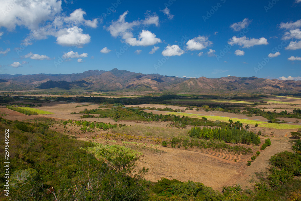 View on the Valle de los Ingenios on the sugar plantation, Cuba View on the Valle de los Ingenios on the sugar plantation, Cuba