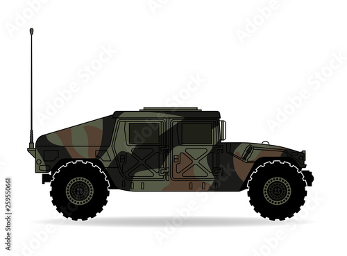 U.S. Army Jeep Camouflage
