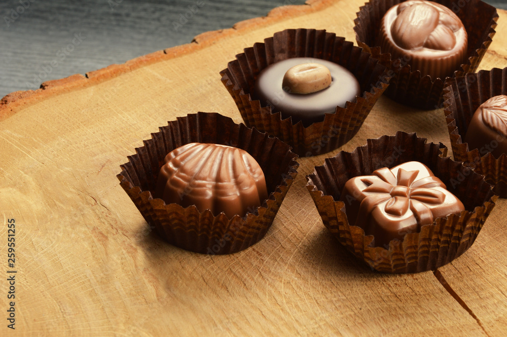Mixed chocolate candies Mixed chocolate candies