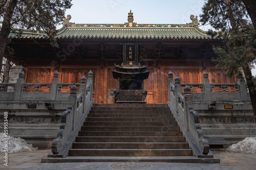 Canvas Print Shaolin temple is a one of the Buddha temple, Luoyang Henan/China
