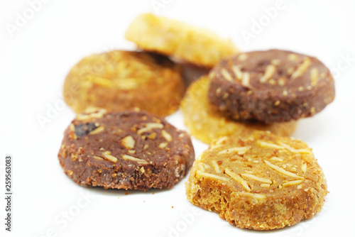 Wallpaper Mural Group of cookies on white background Torontodigital.ca