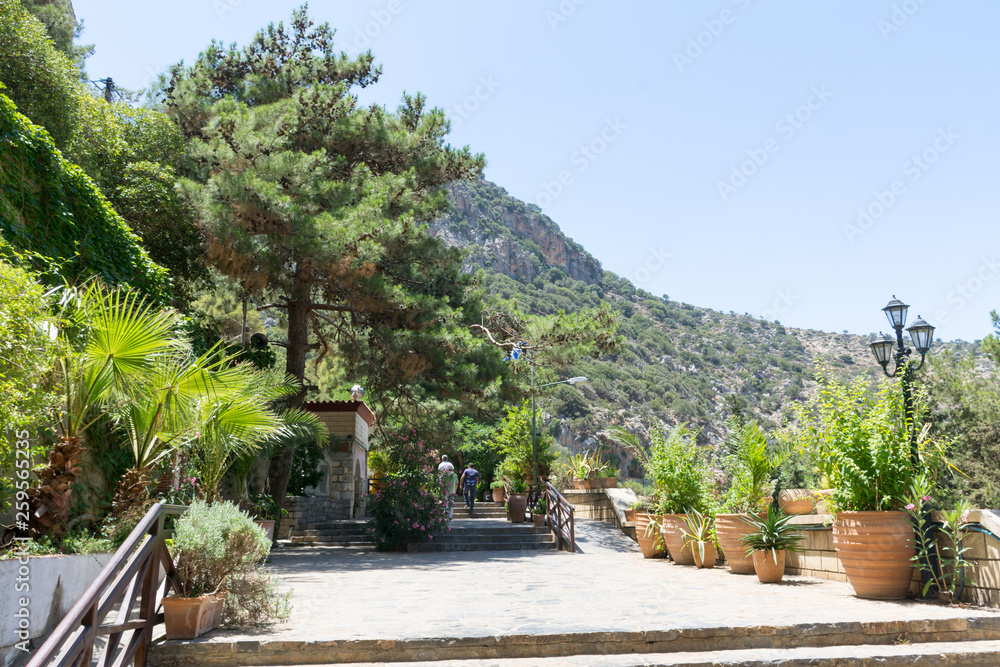 Crete. Mountain valley view