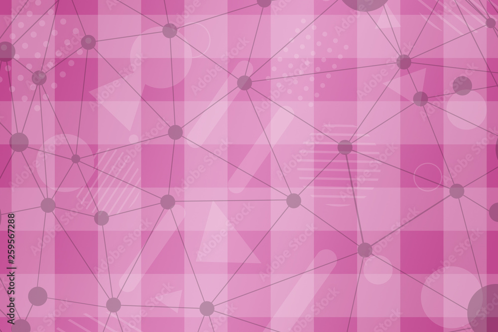 Obraz premium abstract, pink, pattern, texture, design, wallpaper, art, dot, illustration, backdrop, blue, color, red, graphic, light, fabric, white, purple, polka, dots, line, digital, seamless, violet, wave