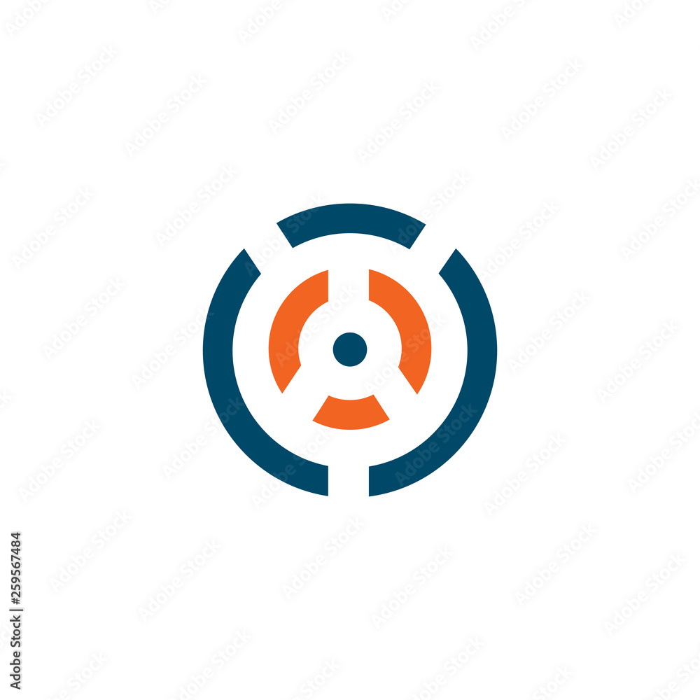 O letter logo design vector template O letter logo design vector template