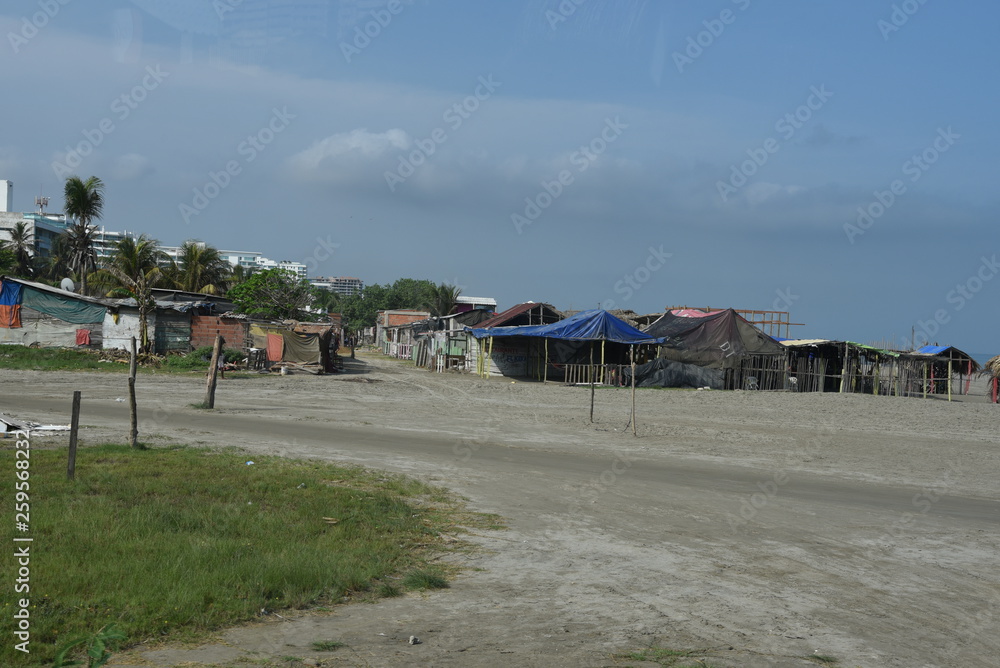 beach in cartagena columbia