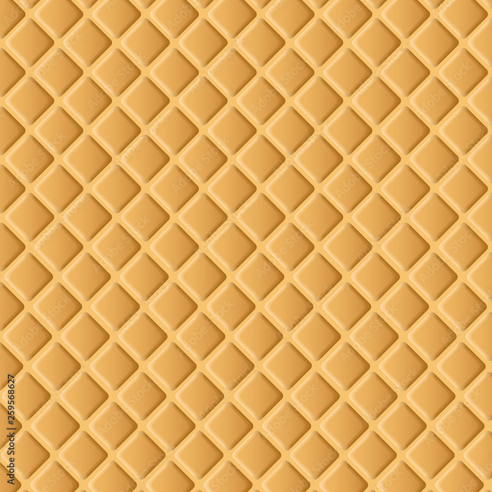 Vector Waffle Background. Vector Illustration. Vector Waffle Background. Vector Illustration.