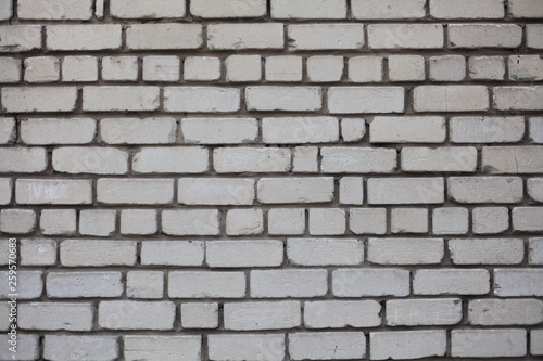 Wallpaper Mural white brick wall Torontodigital.ca