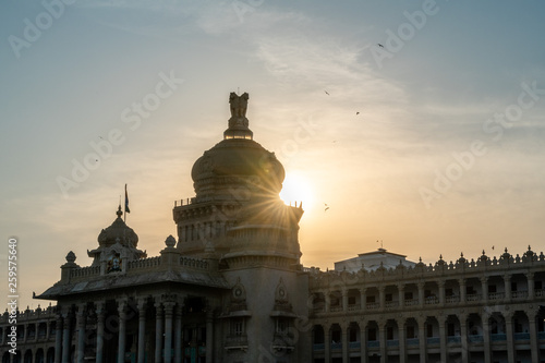 Karnataka State Vidhan Soudha building in Bangalore