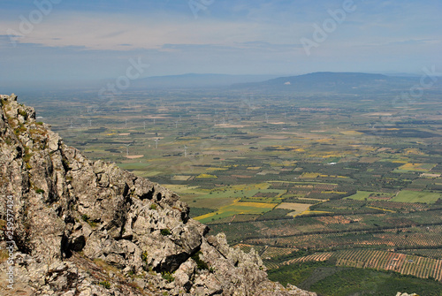 Panorama del Campidano da Monte Margiani photo