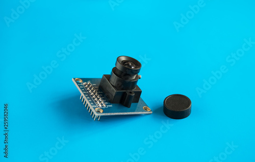 small vga camera for micro controllers, 640x480 pixels demention photo