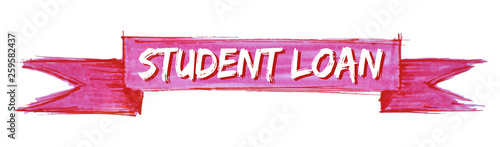 student loan ribbon