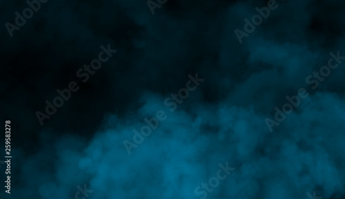 Abstract blue smoke mist fog on a background. Texture background for graphic and web design.
