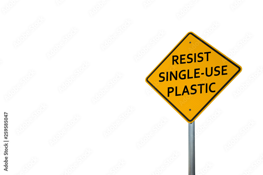 Environmental Sign Posts Against A White Background Environmental Sign Posts Against A White Background