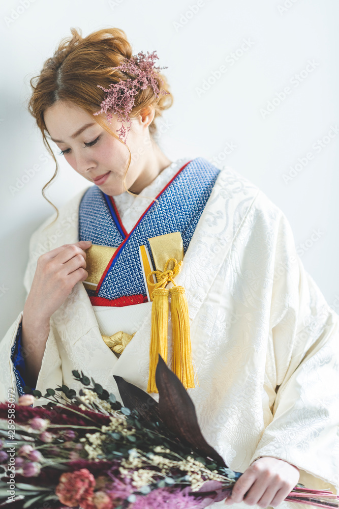 白無垢の花嫁 Stock Photo Adobe Stock