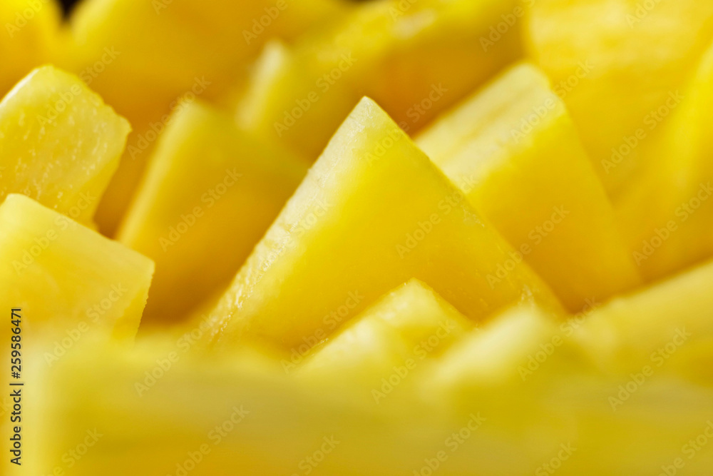 Pineapple close up Pineapple close up