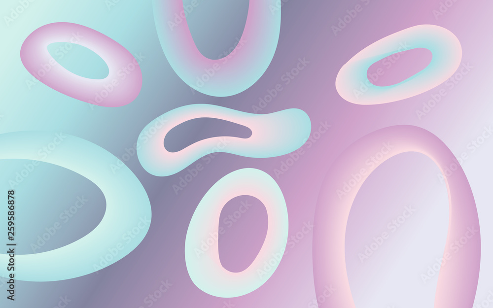 Oval abstract background vector Oval abstract background vector