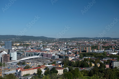 Fototapeta Naklejka Na Ścianę i Meble -  Oslo city view