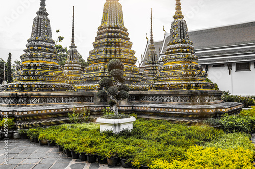 Wat Pho ( Temple of the Reclining Buddha), or Wat Phra Chetuphon, is located behind the Temple of the Emerald Buddha and a must-do for any first-time visitor in Bangkok. It's one of the largest temple photo