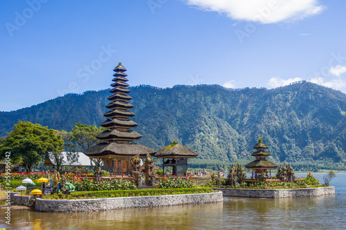 Ulun Danu Beratan Temple in Bali  Indonesia