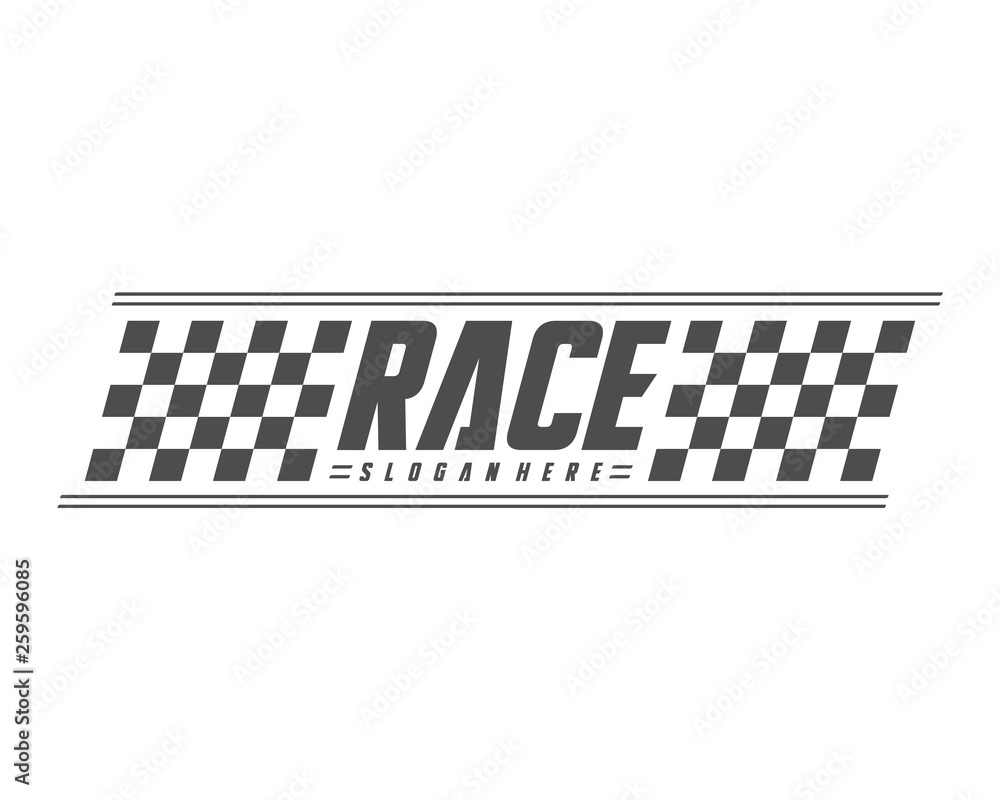 Race flag Design Concepts Icon. Speed Flag Simple Design Illustration Vector. Icon Symbol Race flag Design Concepts Icon. Speed Flag Simple Design Illustration Vector. Icon Symbol