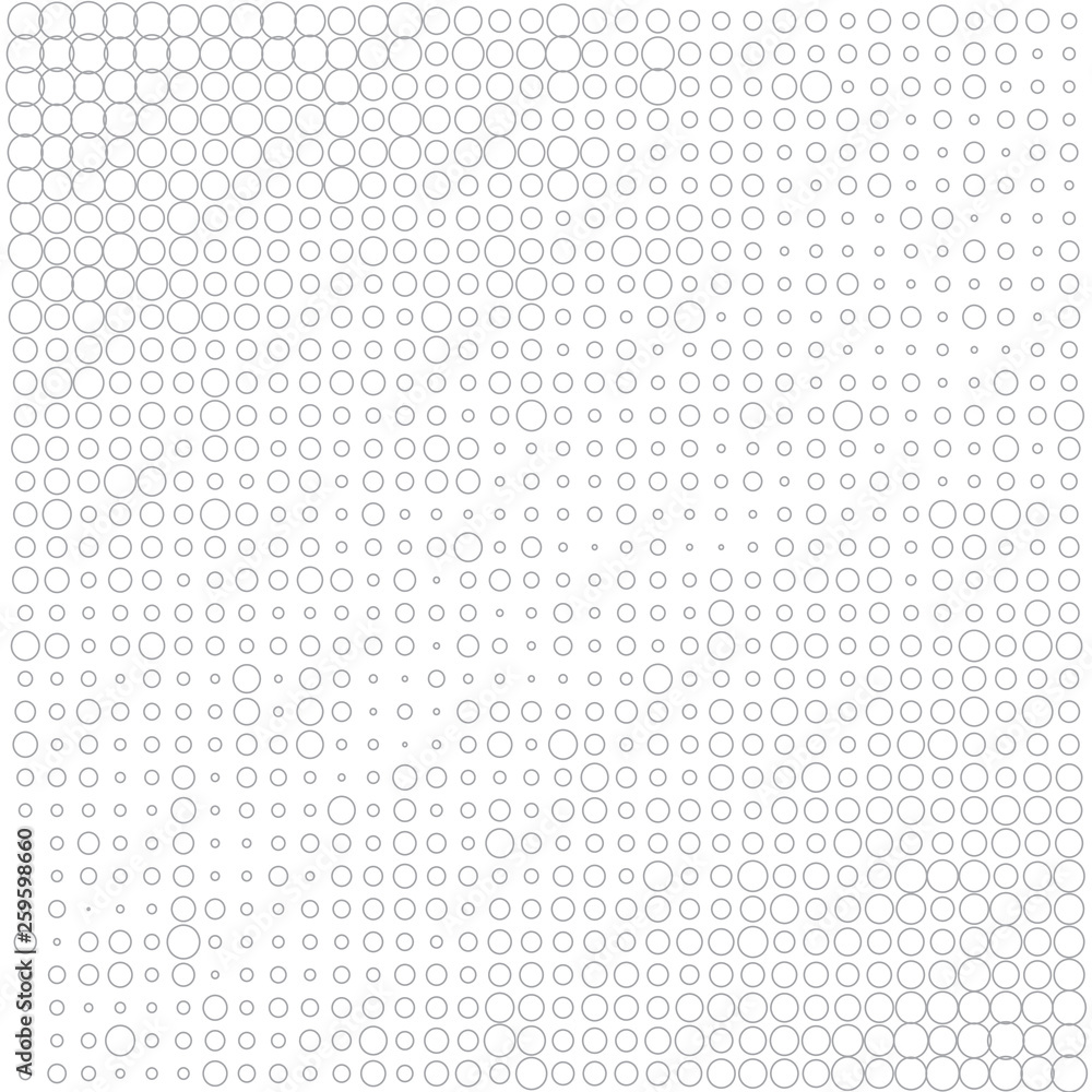 Gray bubbles on white background Gray bubbles on white background