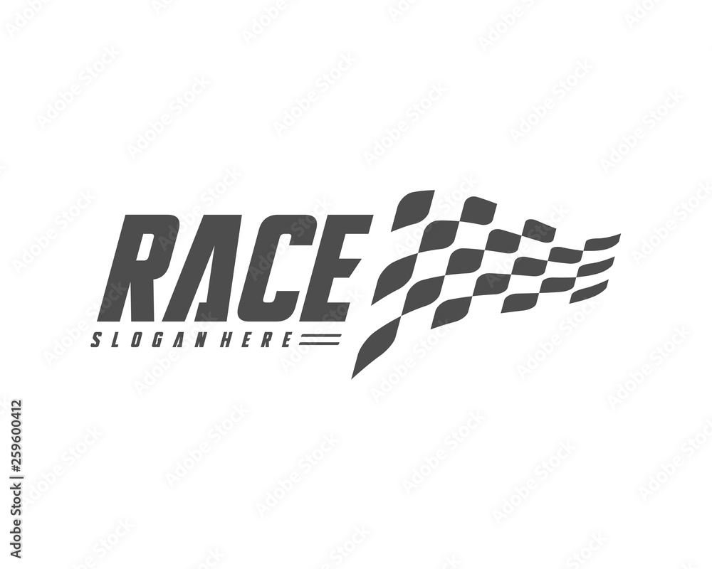 Race flag Design Concepts Icon. Speed Flag Simple Design Illustration Vector. Icon Symbol Race flag Design Concepts Icon. Speed Flag Simple Design Illustration Vector. Icon Symbol