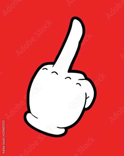 rebel finger pose