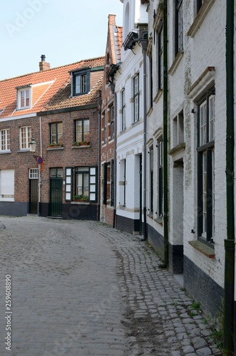 Street in Brugge  Belgium