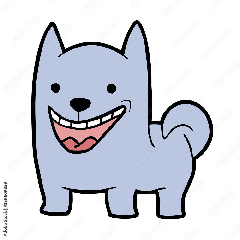 dog with funny smiling mouth dog with funny smiling mouth