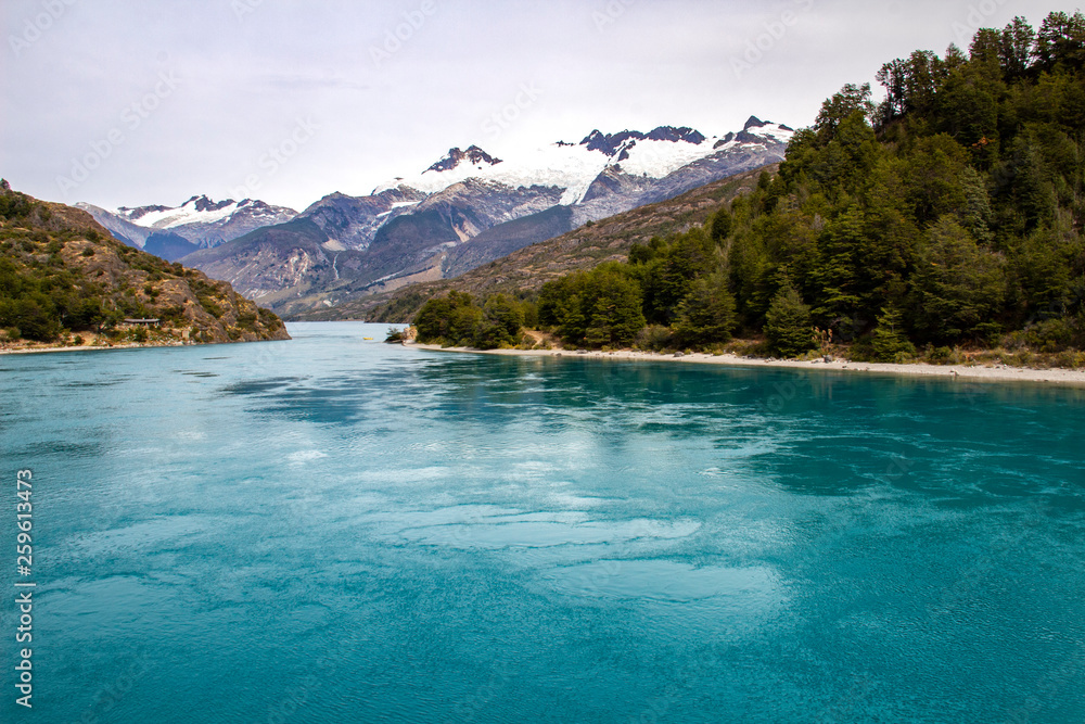 Lago General Carrera, Patagonia, Cile