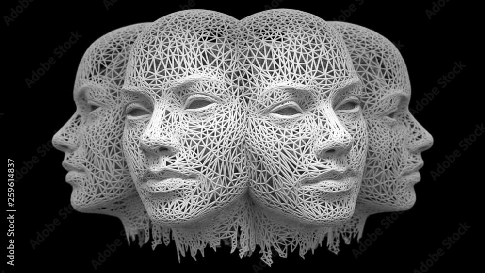 Female Faces Rotate 