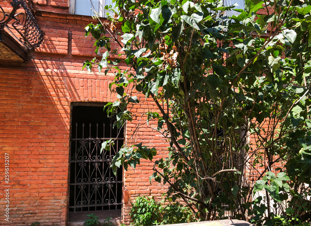 Obraz premium Houses and narrow streets of the old city of Tbilisi, Georgia