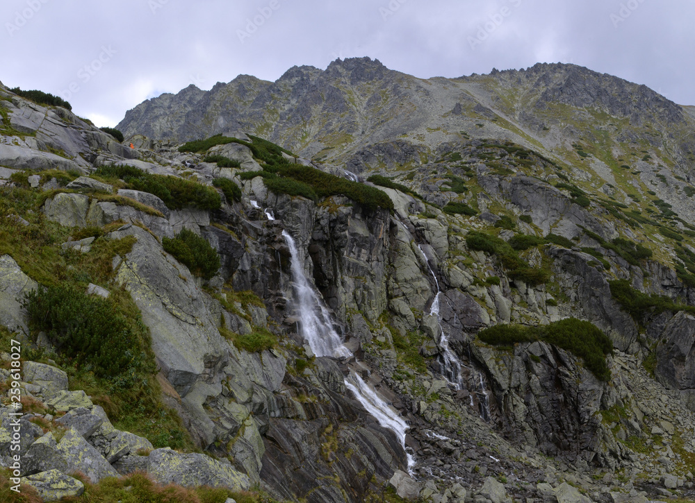 Skok waterfall, Vysoke tatry mountains