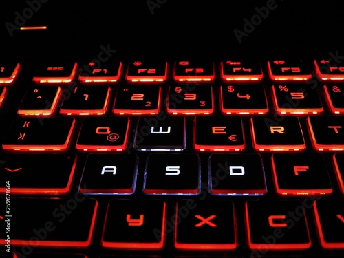 WASD gaming keyboard