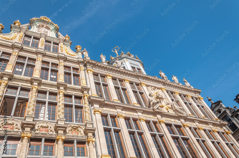 Façades de la Grand Place de Bruxelles